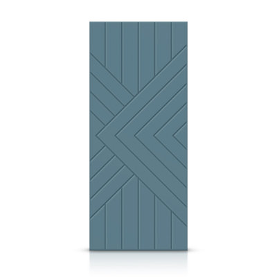 Porte standard à panneaux en bois