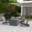 Chaise Adirondack d'extérieur Breianna