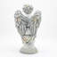 Statue de jardin ange assis et priant enfant magnésium-401160575