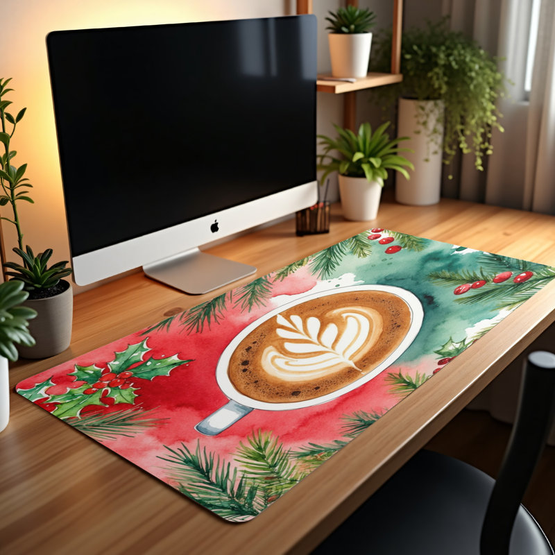 Polyester Desk Pad, 31.5x15.5
