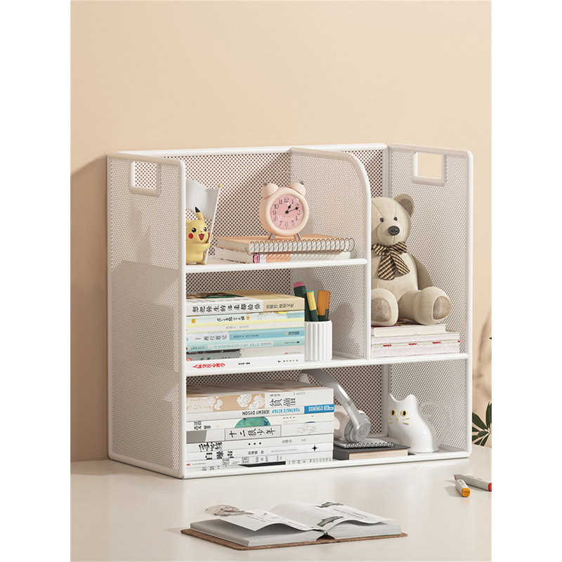 Organisateur de bureau en métal Coppolino, Blanc