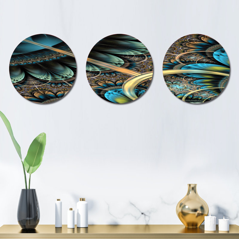 Ensemble de 3 décorations murales