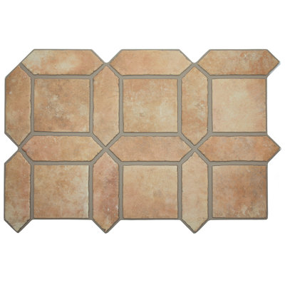 Piquet arenta 14 5/8 po X 22 1/2 po Carreau de porcelaine pour plancher et mur