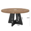 Table de salle à manger ronde 47,25 po en bois manufacturé-179525812