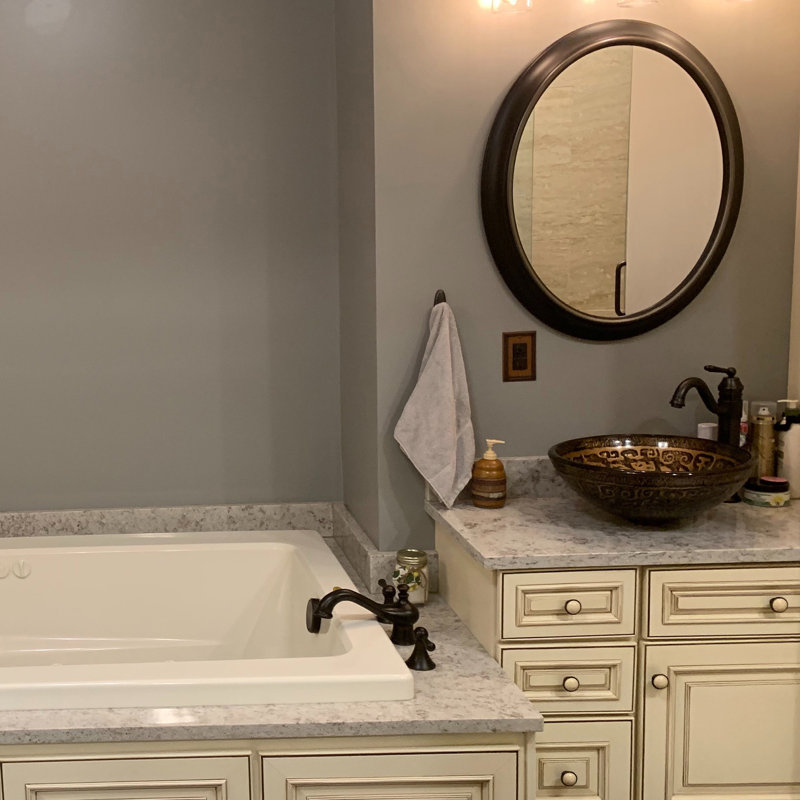 Single-handle Bathroom Faucet, Matte Black