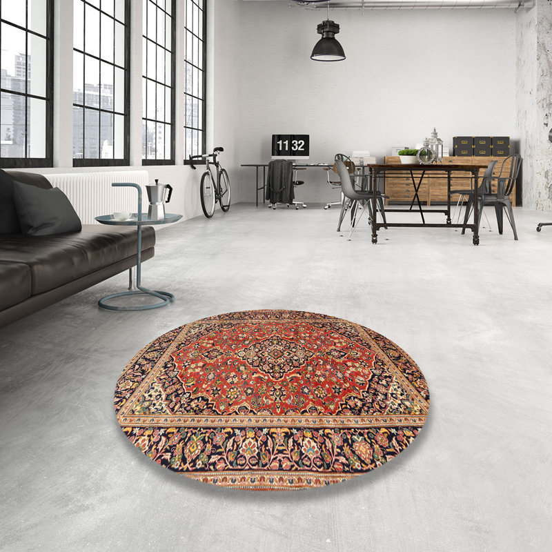 Oriental Indoor Rug, Round 7'