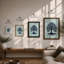 Tree of Life Botanical - Framed Print-1962301463-1962301459