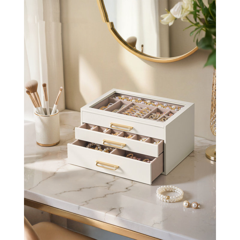 Manufactured Wood Jewellery Box +