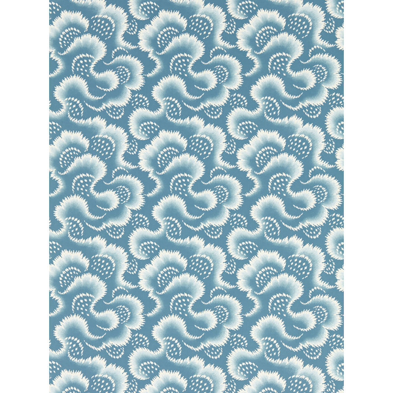 Henry Holland Abstract Vinyl Wallpaper Double Roll, Pacific