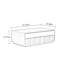 Table basse en bois massif au design rétro-1189996539