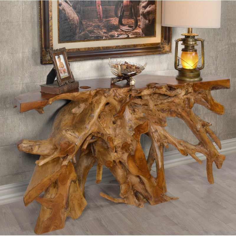 Dunaghy 59.5'' Solid Wood Console Table