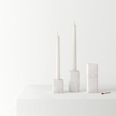 Matheson Genuine Marble Votive Candle Holder
