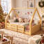 Lit de maison en bois Danuj-1091446373