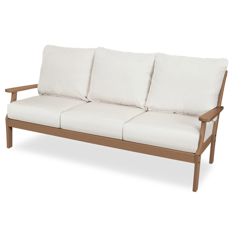 Yacht Club Deep Seating Sofa, Tree House, Dune Burlap Revolution®