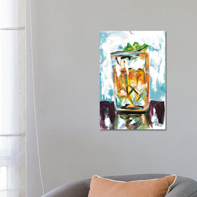 Drink On The Rocks by Andy Beauchamp - Wrapped Canvas Gallery-Wrapped Canvas Giclée