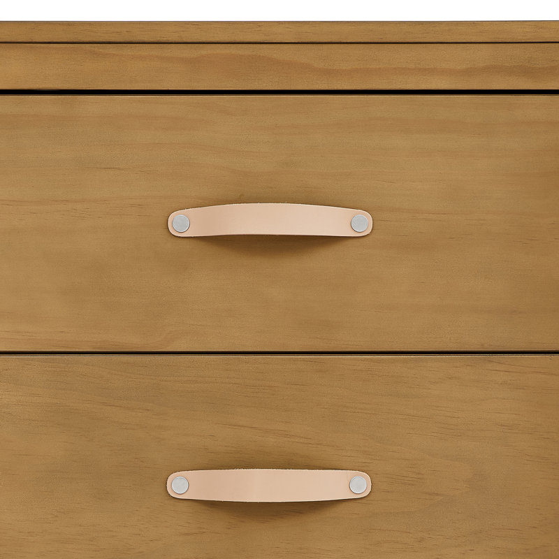 Commode 6 tiroirs avec tiroirs emboîtables babyGap par Delta Children Skye - Certifié Greenguard Gold, Brun/crème