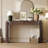 Trexm Entryway Table With Grain Finish-67936665