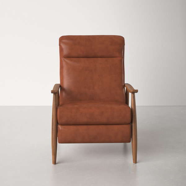 Leather Cigar Chair Recliner