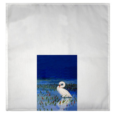 Serviette à main muet swan Michiko