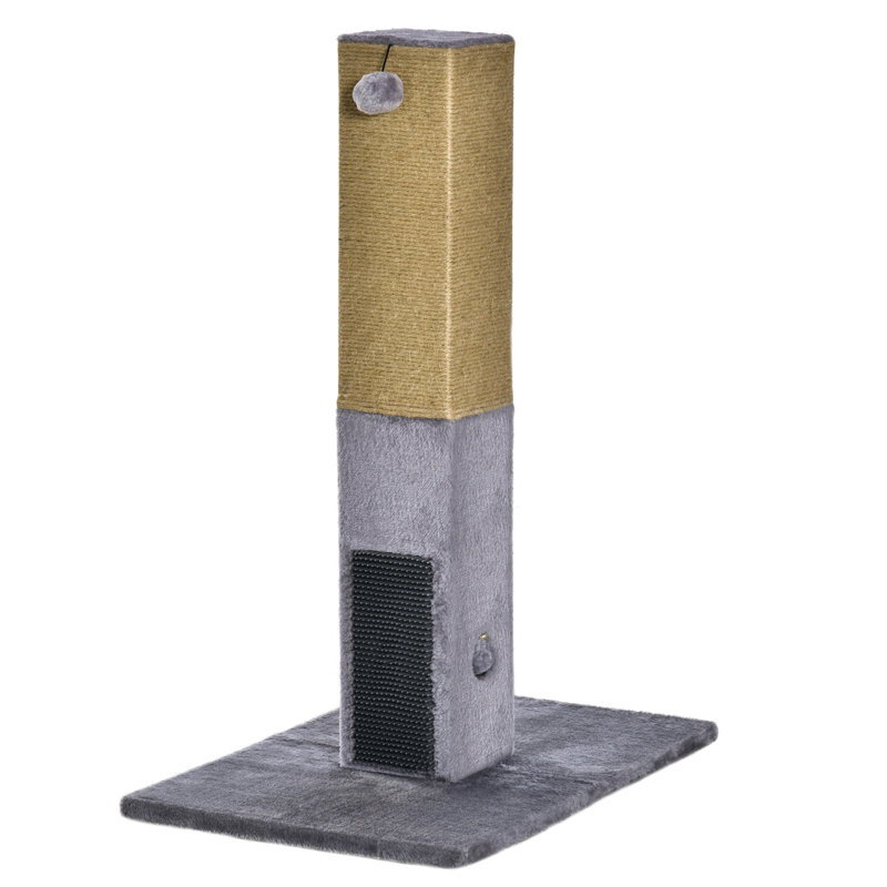 Latonya Scratching Post, Gray