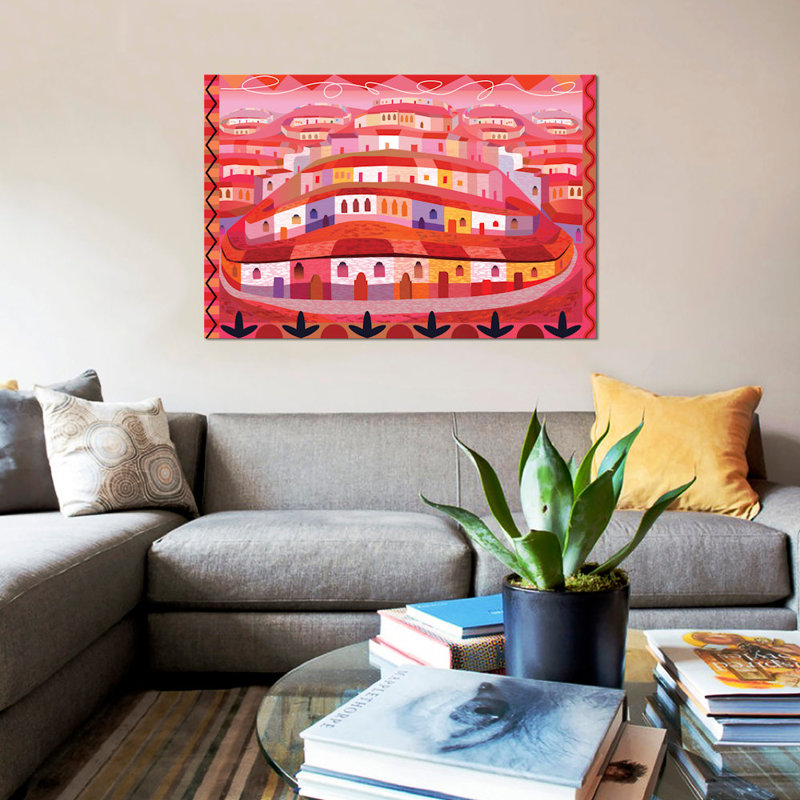 « little sonora », impression sur toile, H 26 po x l 40 po x P 1,5 po, Toile tendue, Pas de tapis