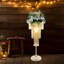Support à fleurs 31,5 po en acrylique avec lumière pour mariage, anniversaire, fêtes-97968562