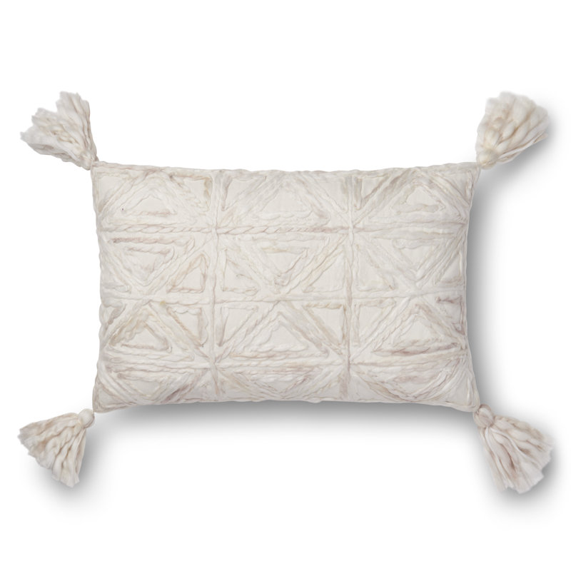 Richmond Tassels Throw Pillow, 13" x 21", No Fill