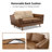 Havens 62.2'' Wide Upholstered Loveseat With Solid Wood Legs-1294930653