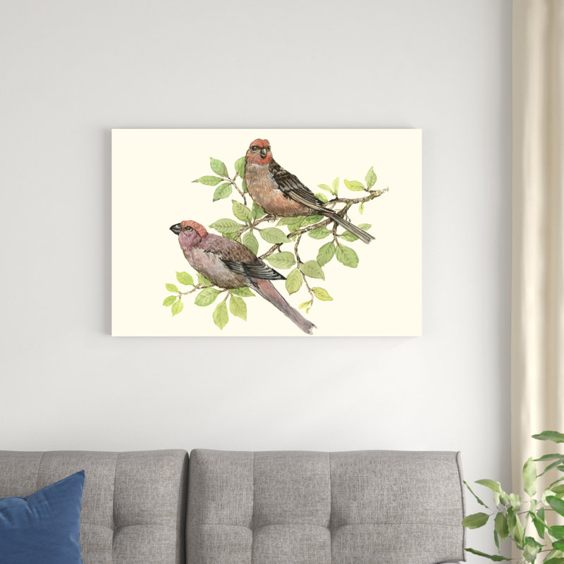 Oiseaux chanteurs II, H 24 po x l 36 po x P 1,25 po