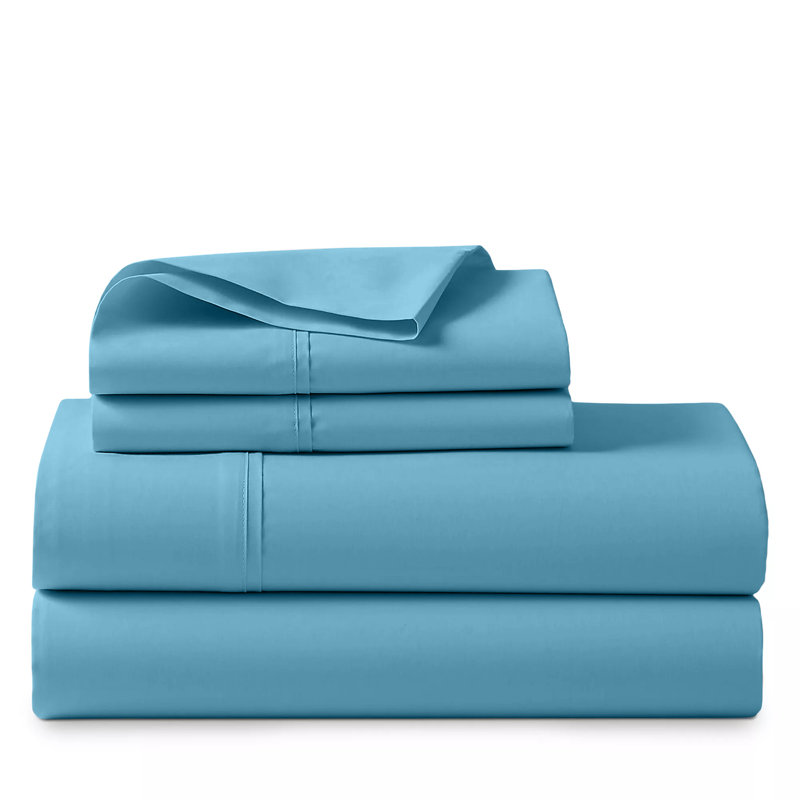 Monte Carlo Egyptian Cotton Sheet Set, Twin, Teal