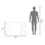 Bureau d'ordinateur avec rangement ouvert et tablette ouverte (bureau)-1134947053