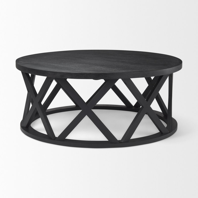 Table basse Royale, Noir