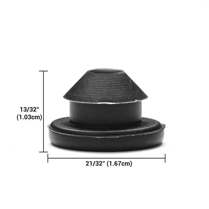 Barre de sécurité en métal 60 pièces avec œillets de protection pour poteaux de 1/8 po à 3/16 po Yescom