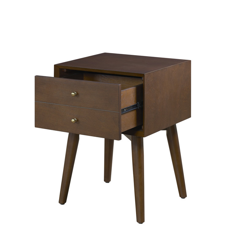 Olivet 18'' W Nightstand, Mahogany