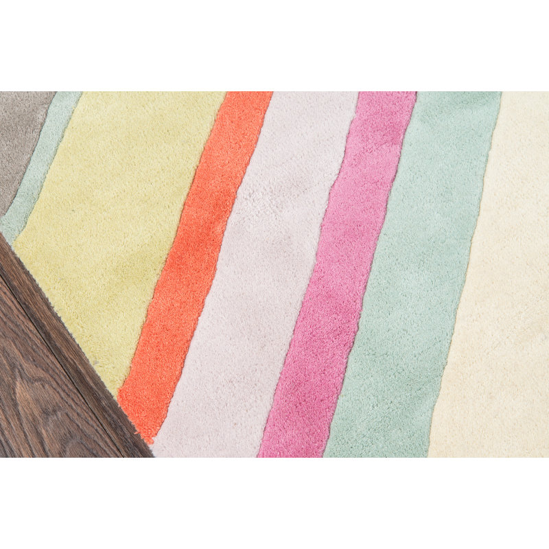 Delmar Wool Chevron Indoor Rug, Rectangle 8' x 10'