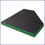 Tapis de table octogonal pliable pour 8 joueurs avec porte-gobelets Supports à croustilles | Vert | Classique