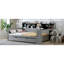 Full Size Wooden Daybed With Grey Finish, Featuring Trundle Bed, Study Desk And Storage For Bedroom Space Optimization Strategies Management-1978379705