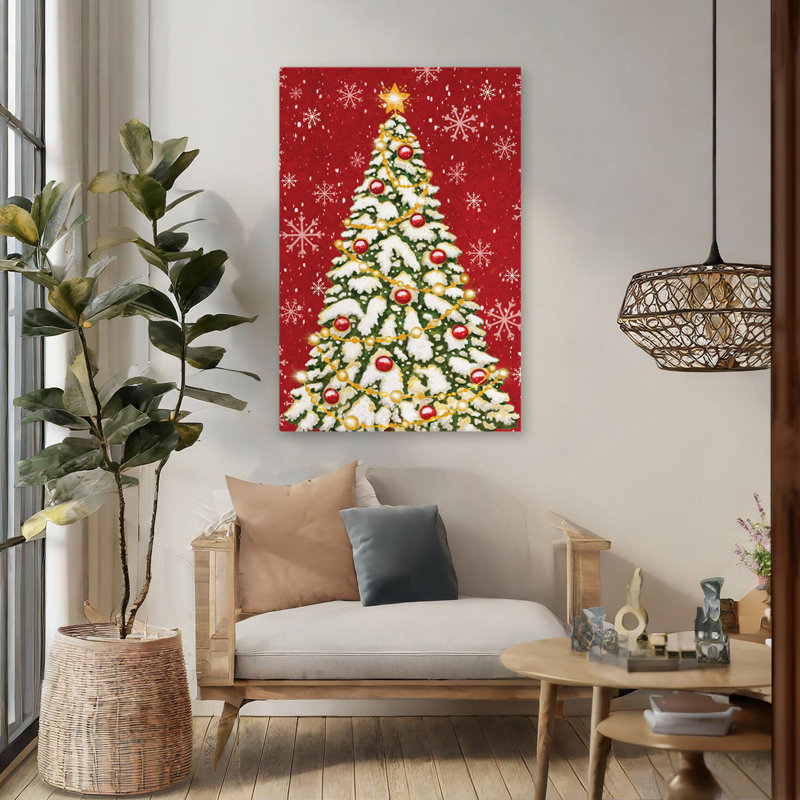Arbre de Noël Oh, H 32 po x l 48 po