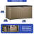 Edrosie Inc 63'' W 230 Gallons Water Resistant Resin Lockable Deck Box Storage Type in Brown-128126052-101377508