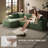 Boneless Modular Sectional Sofa with Chaise, Modern Woven Upholstery, Convertible L-Shaped Design, No Assembly Required for Living Room-337863655