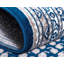 Tapis bleu area Wingate-40285711
