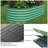 8x4x1.5 ft Galvanized Raised Garden Bed Outdoor, 18 in Tall Metal Planter Box for Flowers Herbs Vegetables, Rust-Resistant Raised Garden Beds for Gardening, Easy Assembly Outdoor Garden Box & Planters-1204036189