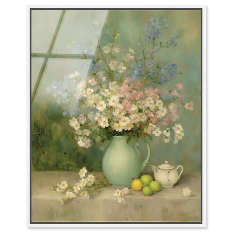 «Citrus Still», reproduction d'art acrylique encadrée par Art Remedy, cadre blanc, 16 x 20, 17"H x 21"W, White Frame