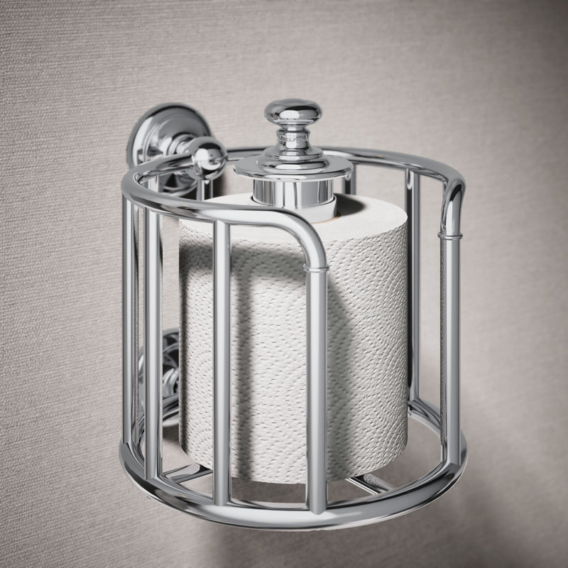 Artifacts® Toilet Tissue Carriage, Polished Chrome