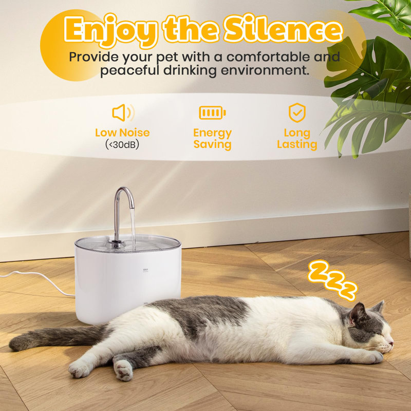 2.2L Automatic Cat Water Fountain - 73oz