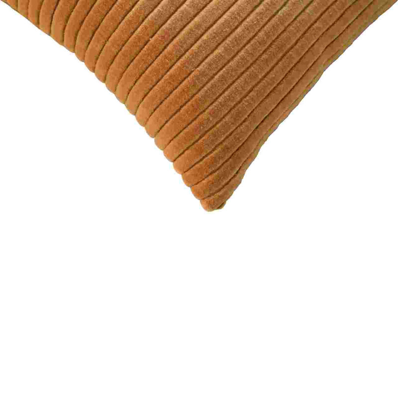 Ingvald Striped Square Throw Cushion, Mustard
