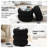 Round Ottoman with Storage, Teddy Velvet Upholstered Ottoman for Living Room and Bedroom(set of 2)-559832614