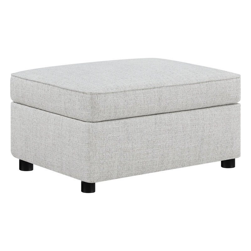 Hymes Upholstered storage ottoman 