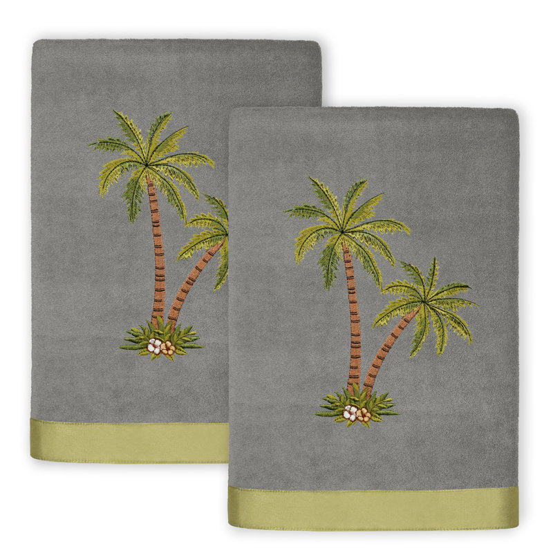  Turkish Cotton Hand Towel, Charcoal
