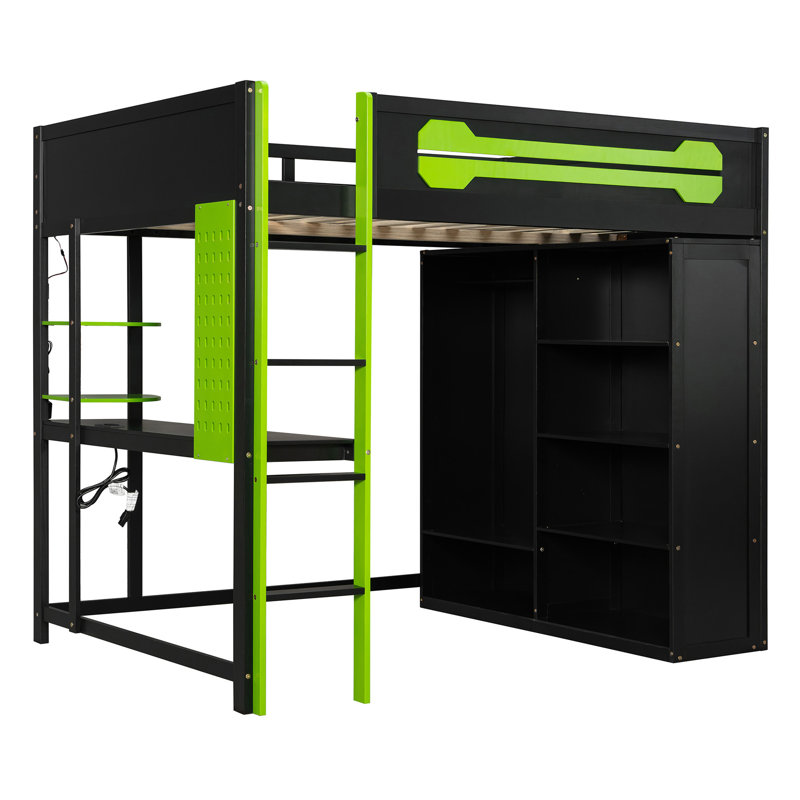 Lit mezzanine pleine grandeur 57,4 po x l 57,4 po x P 78 po x H 69 po NexGen
